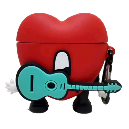 Red Heart Airpods Case